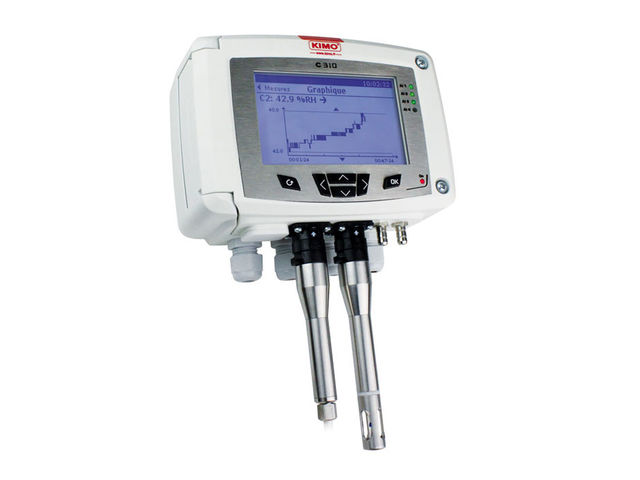 Temperature measuring instrument / pressure / relative humidity / CO2 concentration : C 310 