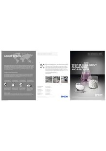 EPSON ROBOTS - MEDICAL & PHARMACEUTICAL INDUSTRY