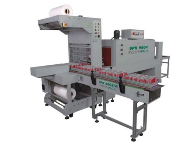 Shrink wrapper - SPK 4603/a with retractile tunnel - SPK 9604