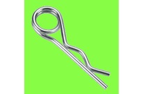 Pins : Beta Pin - Double- Acier Z.Blanc