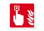 Fire alarm picto fire-fighting sign