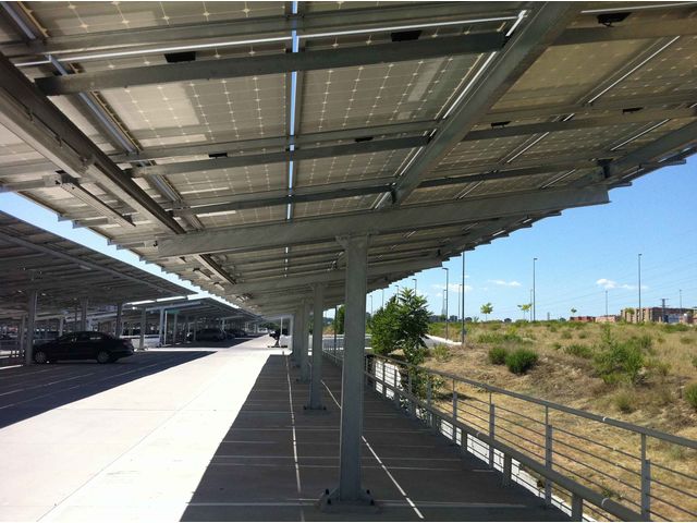 Metallic multifunction canopies
