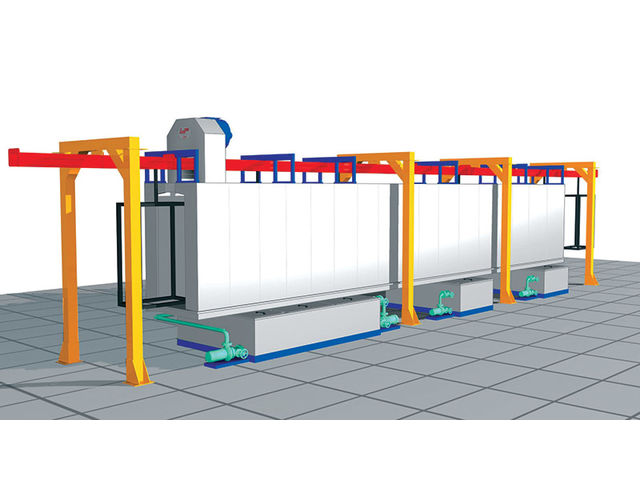 Washing machine tunnel