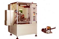 Automatic copper braid compacting machine