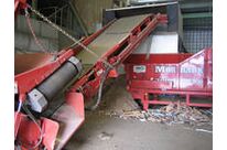 Permanent overbelt magnets for mobile shredders