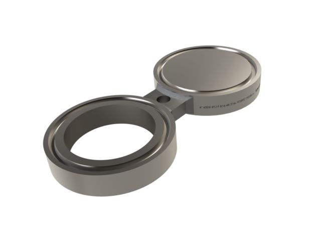 Spectacle blind, spade and spacer