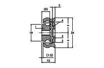Slide partial extension Steel R53