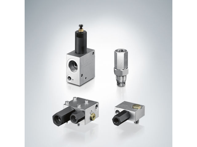 Load holding valves type LHK, LHDV, and LHT