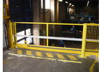 Electric sliding guardrail