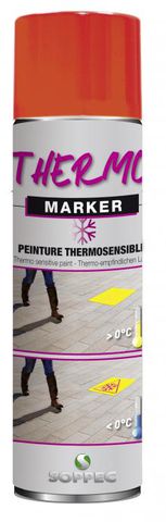Thermo-sensitive paint  : Thermo marker