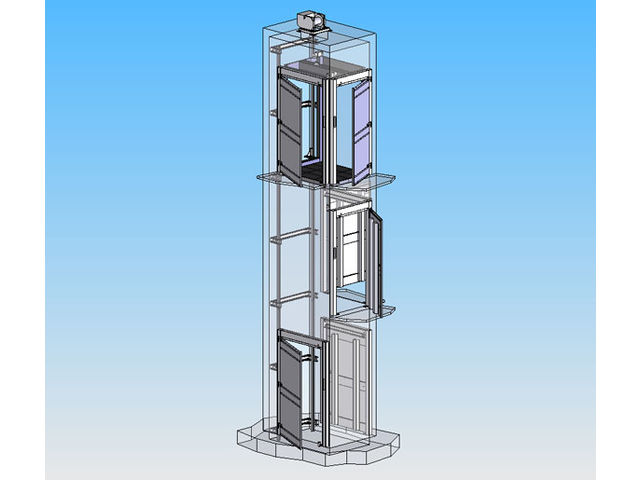 Industrial goods lifts electric