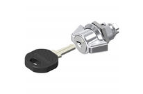 Wing knob quarter turn with round cylinder