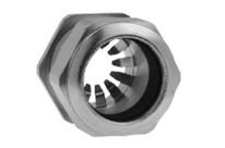 EMC cable glands nickel-plated brass with contact socket