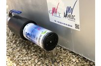Rainwater filter system with replaceable cartridge for electrical transformer - FILTRELEC® F5
