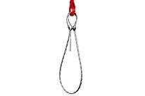 Wire rope sling - Superflexible - Flat 6-strands braid