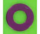 Washers and Circlips : Flat Washers - Without Chamfer - Medium Series &quot;M&quot; - Aluminium - Blister pack of 5 Washers, M Series AG3 OA, Purple