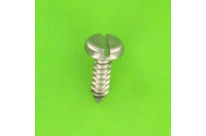 Sheet Metal Screws : Slotted Pan Head - Pan Head Sheet Metal Screw, A2 Stainless Steel, DIN 7971