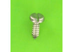 Sheet Metal Screws : Slotted Pan Head - Pan Head Sheet Metal Screw, A2 Stainless Steel, DIN 7971