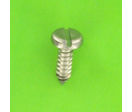Sheet Metal Screws : Slotted Pan Head - Pan Head Sheet Metal Screw, A2 Stainless Steel, DIN 7971