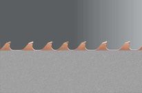 Carbide-tipped Band Saw Blade, coated - CT-flex® nano