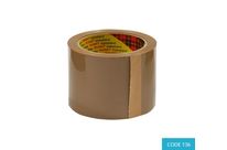 Buff Packaging Tape (75mm x 66m) - CODE 136