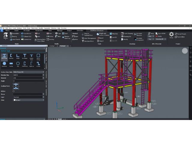 CADWorx® Structure | Efficiently create fully intelligent, 3D structural designs