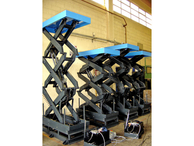 Industrial lift tables TUR 2X ET 3X