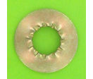 Washers and Circlips : Lock Washers - External Tooth - &quot;JZ&quot; Internal Toothing - Steel - &quot;JZ&quot; Internal Toothing Washer, Yellow Zinc  Steel, DIN 6798J
