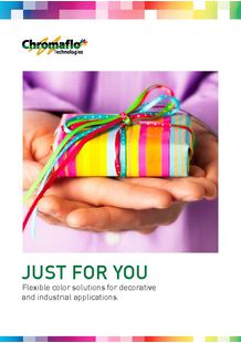 Flexible color solutions for decorative and industrial applications