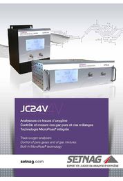 Trace oxygen analyser JC24V serie