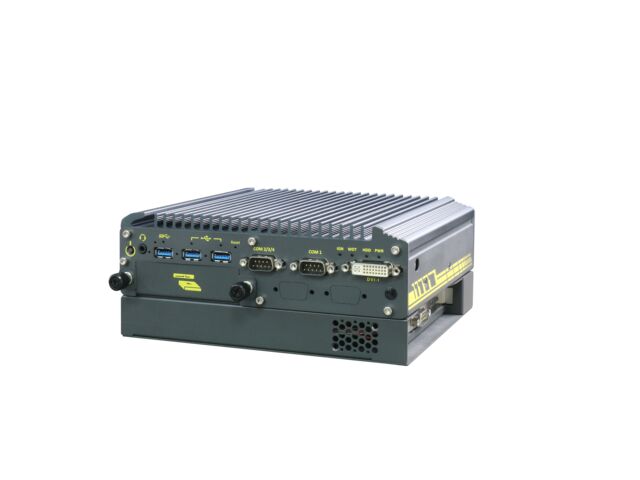 EN50155 &amp; EN45545 Intel® Elkhart Lake Atom® x6425E Railway Computer | Nuvo-2615RL Series