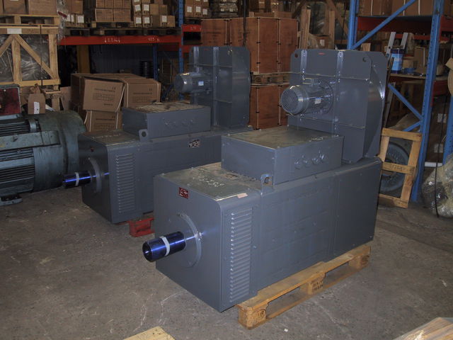 second hand overhauled DC motor