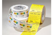 Pre-printed labels