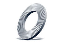 Washer with serration on both sides