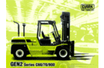 Diesel- &amp; LPG Forklifts, Pneumatic Tire: C60/70/80D Gen2 Series