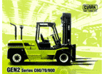 Diesel- & LPG Forklifts, Pneumatic Tire: C60/70/80D Gen2 Series