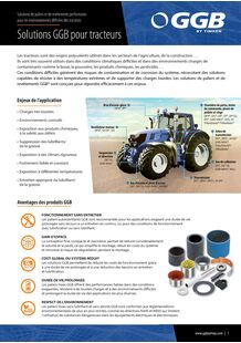 GGB Sell Sheet Agriculture - Tractor