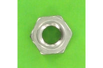 Nuts : Weld and Crimp Nuts - Hex Weld Nut - Square Weld Nut, H, A4 Stainless Steel, DIN 929
