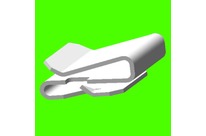 Araymond : Assemblages - ARAYMOND - Clip Métal Pour Panneaux - Metal Panel Clips - Clip Simple S - S Clip Single