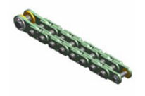 Lifting chain for weirs