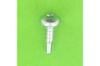 Self-tapping Screws : Self-drilling Screws - Round Head, Square Recess - Self-drilling, Round Head, Square, A2 Stainless Steel, DIN 7504M