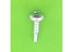 Self-tapping Screws : Self-drilling Screws - Round Head, Square Recess - Self-drilling, Round Head, Square, A2 Stainless Steel, DIN 7504M