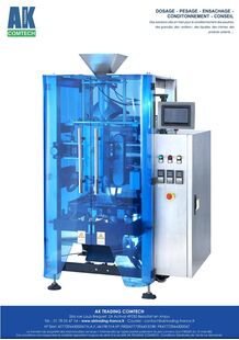 Vertical form fill and seal packaging machine