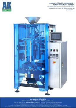 Vertical form fill and seal packaging machine