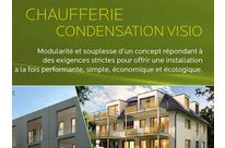 Gas boiler / floor-mounted / for domestic use / condensing Chaufferie condensation Visio 