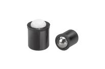 Spring Plungers smooth surface in plastic