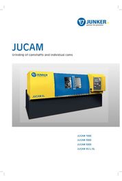 Catalogue JUCAM - Grinding of camshafts and individual cams