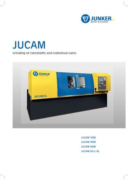 JUCAM - Grinding of camshafts and individual cams