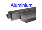 Series 80 or 380 - 9/16' Staple - Aluminium : Ag8014al