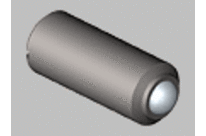 Spring plunger, slotted (ref.532)